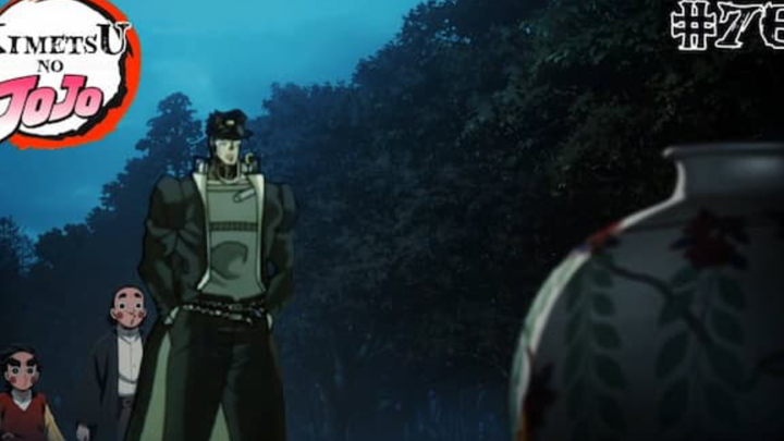 [Self-translated subtitled video] JoJo’s Bizarre Adventure: Kimetsu no Yaiba – Episode 76: Jotaro vs