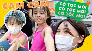 CAM CAM ĐI LÀM ĐẸP CÙNG MẸ, BẠN CAM LỚN LẮM RỒI 🥰🥰🥰