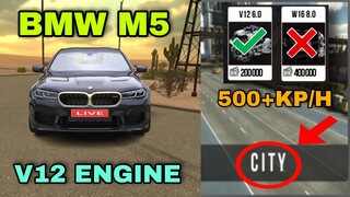 bmw m5 👉best gearbox | v12 engine | car parking multiplayer v4.8.6 new update