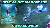 Script Skin Selena Custom Ocean Goddess Full Effects | No Password - Mobile Legends