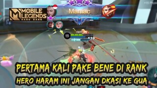 MANIAC !!!, HYPER BENEDETTA BELOM EXPERT VS HYPER LANCELOT | BENEDETTA GAMEPLAY #1 | MLBB