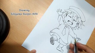 yuk gambar Edogawa Ranpo versi chibi 😍