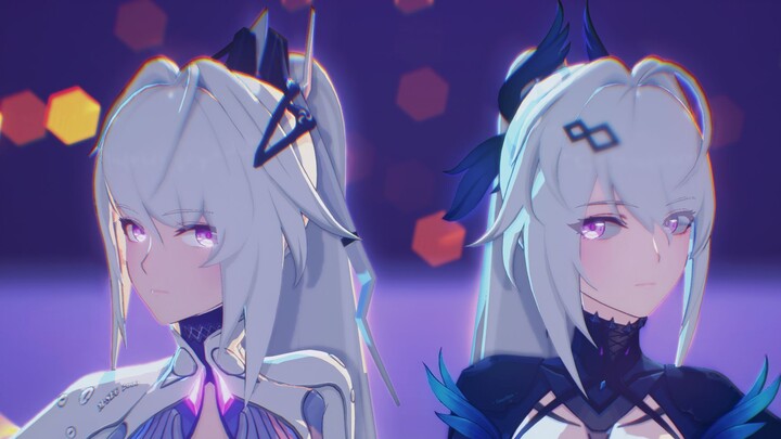 Black and white