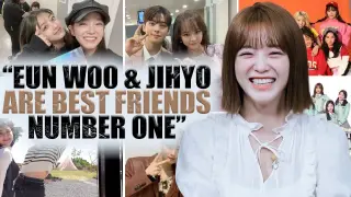 Claiming to be Friends, this is how Kim Sejeong met 'ASTRO' Cha Eun Woo and 'TWICE' Jihyo !!