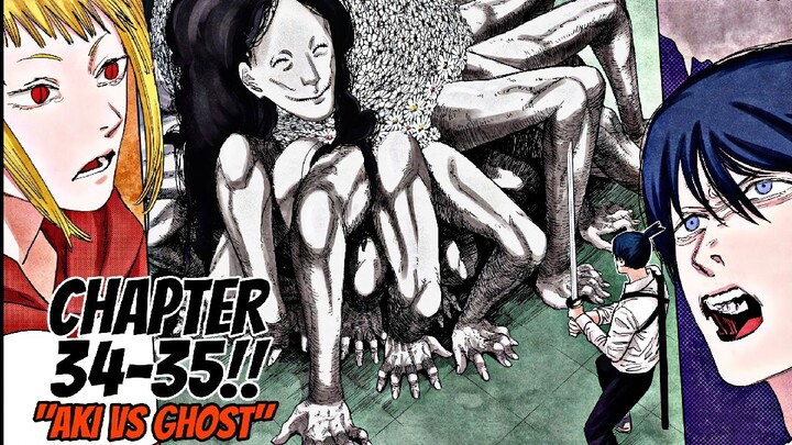 ANG PAGHIHIGANTI NI AKI!!💥AKI VS THE GHOST DEVIL!🗡|EP 11 PART 2|CHAPTER 34-35|CHAINSAW MAN TAGALOG