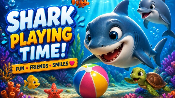 Playing with shark 😁🦈🐬😁