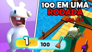 PEGUEI a PRIMEIRA SKIN e 100 DESENTUPIDORES no Stumble Guys