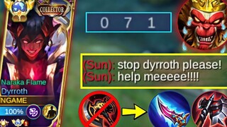 I SHOW YOU HOW EFFECTIVE THIS NEW BUILD FOR DYRROTH | DESTROY SUN META UNTIL FEEDER | TUTORIAL!