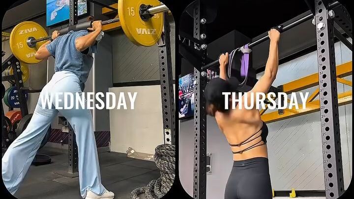 workout Monday to Saturday 💪