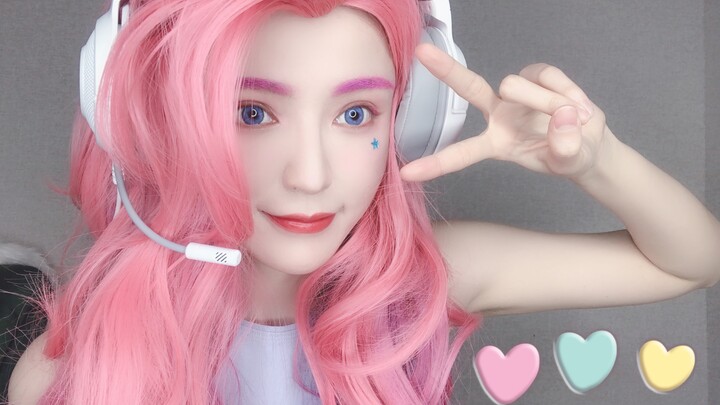 [LOL Seraphine] Pan Pan promised your cos is here! ! ! Wuhu~