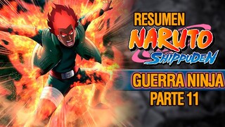 🔴 Madara vs Guy "El Más FUERTE de Todos" | La gran Cuarta Guerra Ninja resumen Parte 11