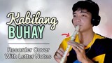 KABILANG BUHAY By Bandang Lapis - Recorder Flute Cover with Easy Letter Notes