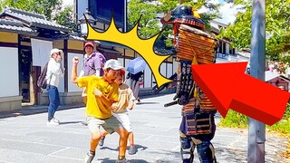 #26 SAMURAI Mannequin Prank in Kyoto Japan