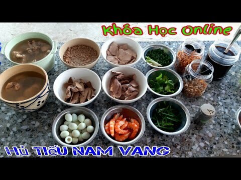 Vừa Dạy xong món HỦ TIẾU NAM VANG cho chị học viên cũng là Fan Hâm Mộ hơn 3 năm kênh youtube CBVB