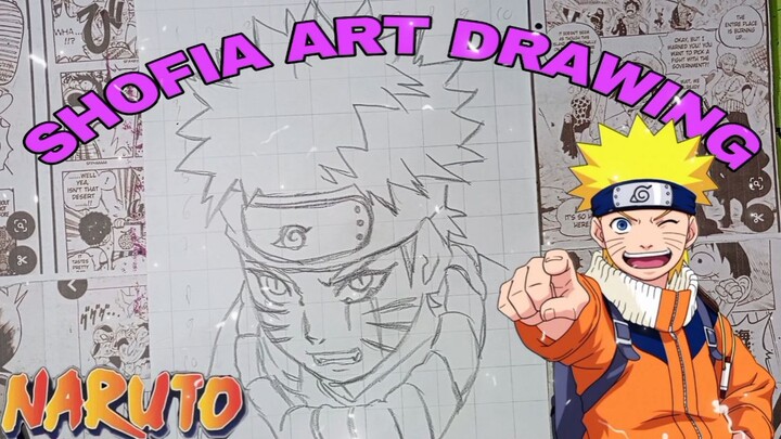 drawing naruto Uzumaki