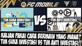 CARA MENCARI COIN FC MOBILE!!! TIM SUKA INVESTASI VS TIM ANTI INVESTASI EVENT TOTY 24 EA FC MOBILE