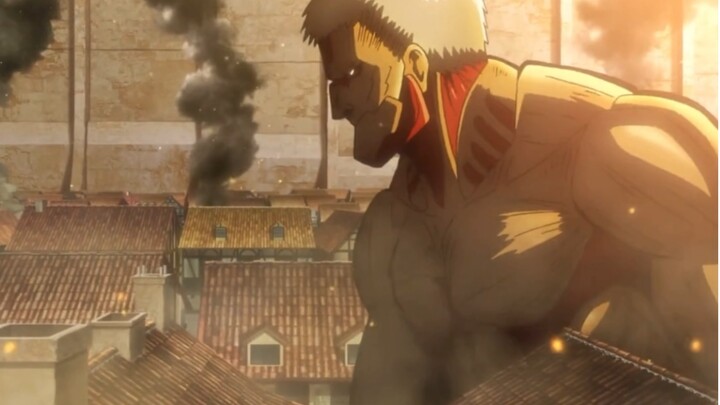 [ Attack on Titan ] Remember the first time Reiner came out? (Feel the last oppression of the giant armor)