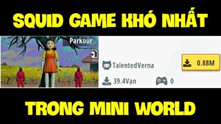 SQUID GAME KHÓ NHẤT TRONG MINI WORLD: MEOWPEO SUÝT PHẢI ĐẦU HÀNG KHI CHƠI TRÒ CHƠI CON MỰC NÀY