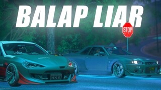 TANTANG RAJA BALAPAN LIAR DI LEMBAH KEMATIAN ! GTA V ROLEPLAY