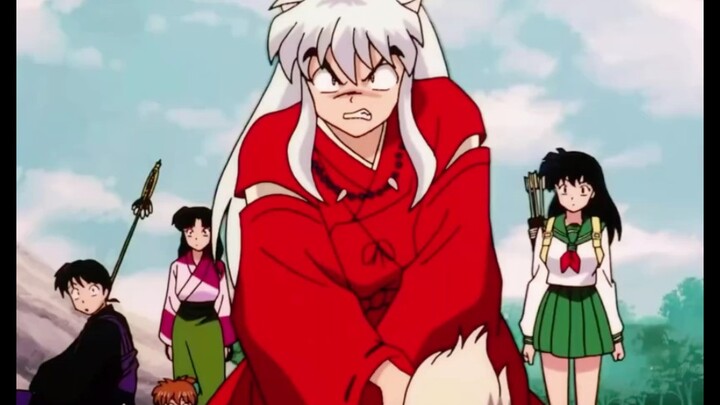 InuYasha, chú chó bực bội vì lời nói của vợ