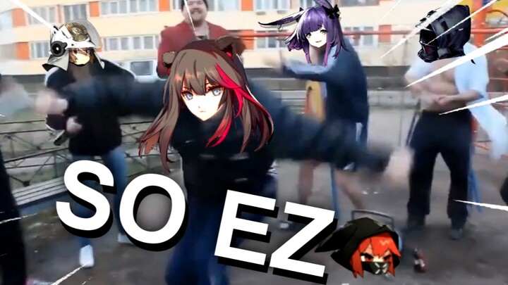 [Arknightsmlg] เล่น ArknightsCYKA BLYAT เมื่อฤดูหนาวจริงจัง!