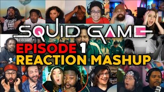 Red Light, Green Light | Squid Game Episode 1 Reaction Mashup | Netflix