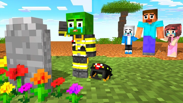 Monster School : Zombie x Squid Game ORIGIN of Zombie Firefighter - Minecraft Animation