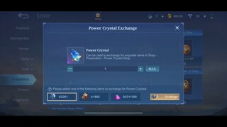 Guna Magic Dust 50,000, tukar ke 2500 power crystal dan confirm dapat Sky Guardian Spawn Effect 2023