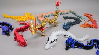 竟然是个方匣子变得！52TOYS万能匣东方龙金龙玩具开箱
