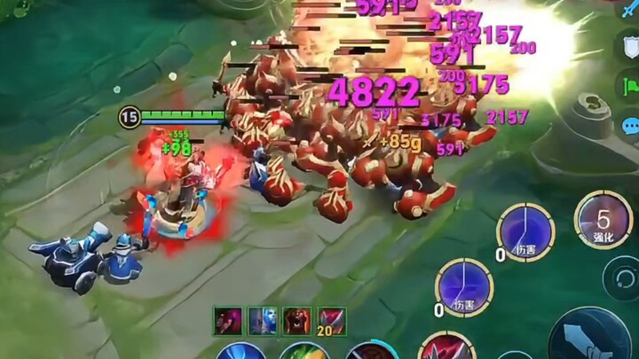 Có phải Càn Giang có thể dọn sạch biển lính siêu cấp kéo dài 60 phút không?