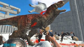 Survive in Castle Invasion. Animal Revolt Battle Simulator