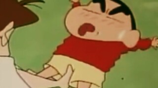 Shin-chan "squashed"