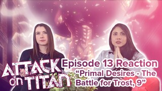 Attack on Titan - Reaction - S1E13 - Primal Desires: The Battle for Trost, Part 9