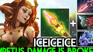 ICEICEICE แม่มด Impetus Damage นั้นพังมาก Raid Boss Dota 2