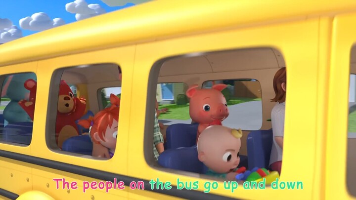 Wheels on the Bus  CoComelon Nursery Rhymes & Kids Songs