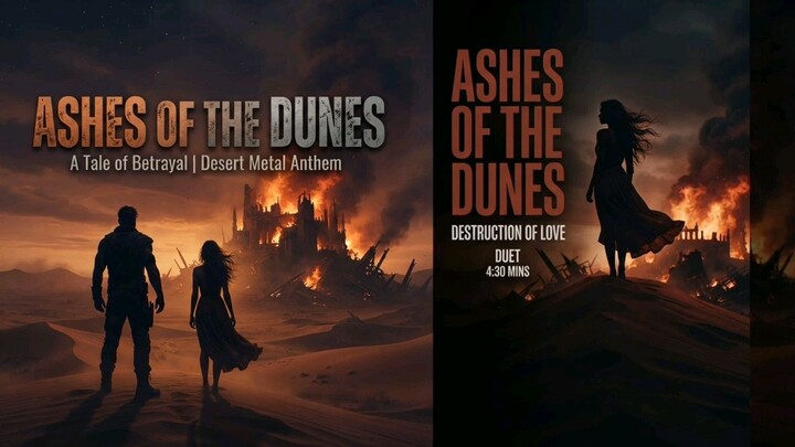 【原创】沙漠金属 | ASHES OF THE DUNES - 燃烧的城堡 3D电影级