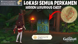 Hidden Luxurious Chest - Lokasi Semua PERKAMEN Sumeru