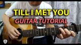 Till I Met You (Angeline Quinto) Guitar Strumming and Chords Tutorial  | Edwin-E