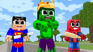 Monster School : Boss Gangster Hulk Revenge - Sad Story - Minecraft Animation