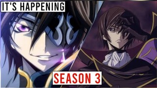 Code Geass Season 3 Release Date Update