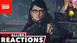 Bayonetta 3 Gameplay Reveal - Easy Allies Reactions