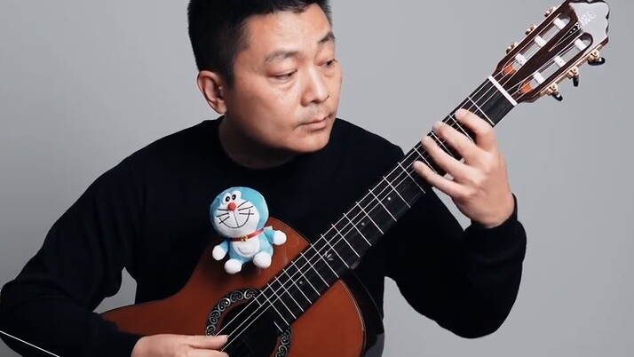 [Free sheet music] Classical guitar solo Theme song of the cartoon "Doraemon": Shunsuke Kikuchi's "D