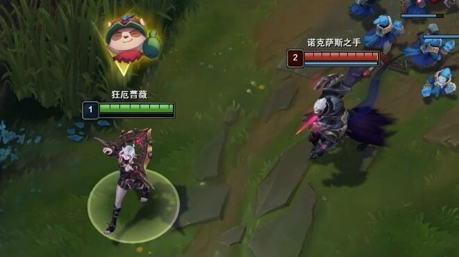 Nok: Is this cheating? Level 1 killing level 2! Unfair! Report!