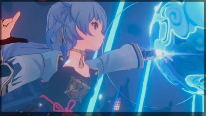 Ganyu with Ayaka's outfit - Genshin Impact Custom Skin