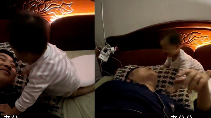 Bayi berusia satu tahun lebih panggil suami dengan suara imut banget, langsung bikin si ayah meleleh