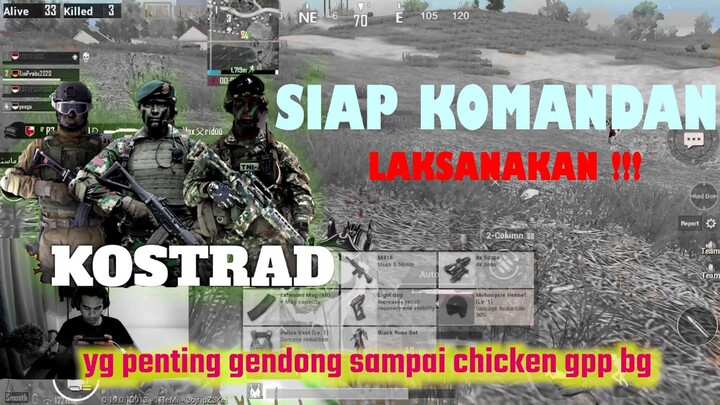 SIAP KOMANDAN !!! KITA GENDONG SAMPAI CIKEN | PUBGM INDONESIA