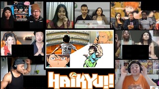 THE GREAT KING!! II Haikyuu Season 1 Episode 7 Reaction Mashup [1x7]