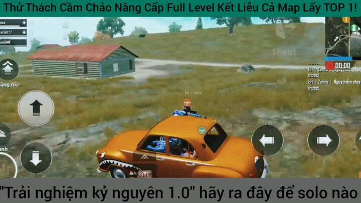 Thử thách cầm chảo nâng cấp full lever