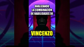 ANALIZANDO LA COMBINACIÓN DE HABILIDADES DE VINCENZO 🤩 #freefireshorts #combinacionesfreefire