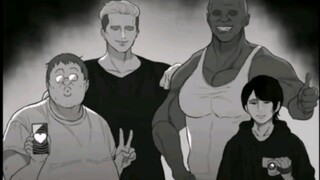 AI วาดหัวคนวัวสี่จตุโลกบาล 10 ครั้ง